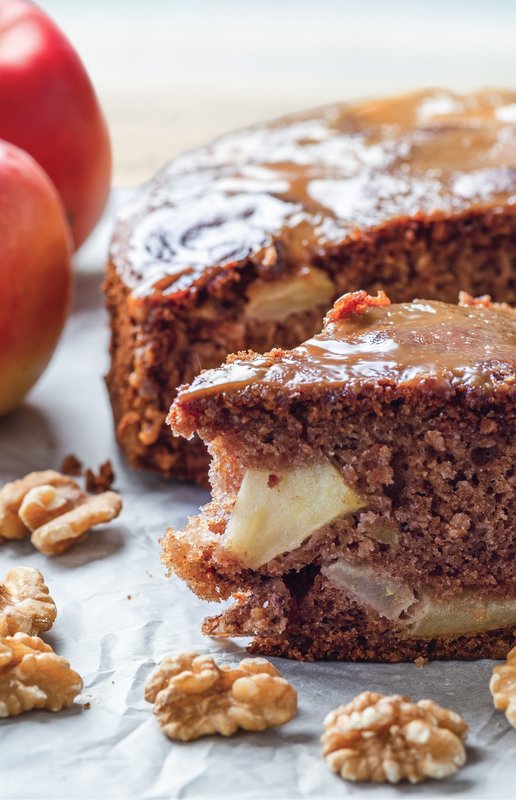 Apfel-Rum Kuchen