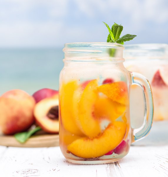 Ananas Pfirsich Bowle - Rezepte Suchen